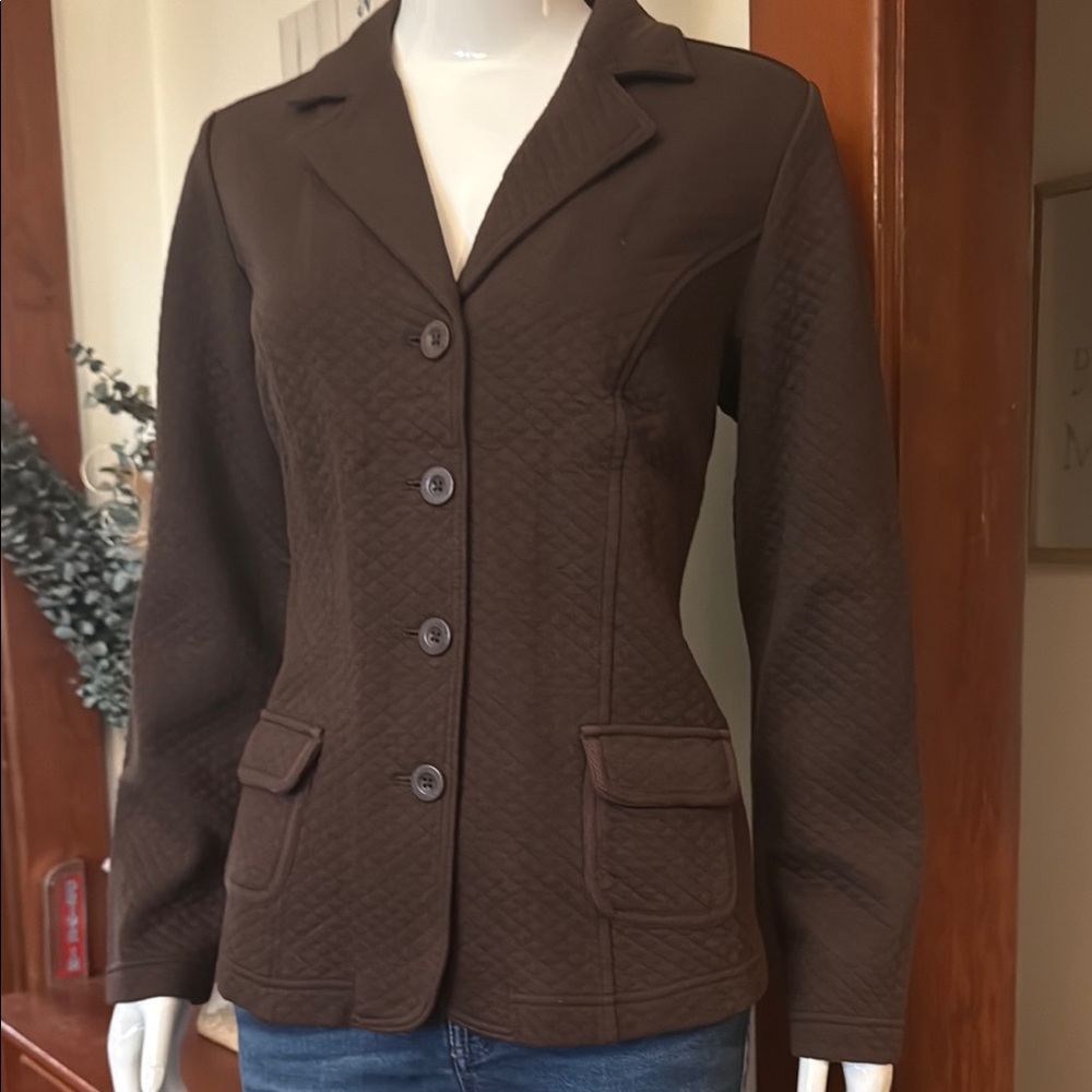 NWT northern reflections size small Women's Brown Quilted Jacket